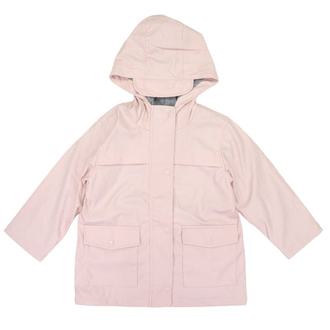 Plain Raincoat Pink AW25