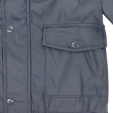 Plain Raincoat Navy AW25