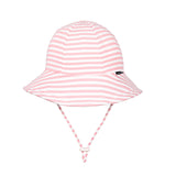 Girls Toddler Bucket Sun Hat- Pink Stripe SS25