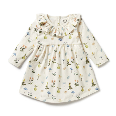 Petit Garden Organic Ruffle Dress AW24