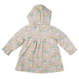 Sunshine & Rainbows Polar Fleece Lined Raincoat Tapioca AW24