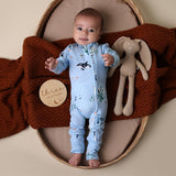Blue Ocean Organic Snugglesuit Convertible Romper AW26