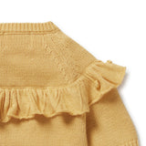 Dijon Knitted Ruffle Cardigan AW24