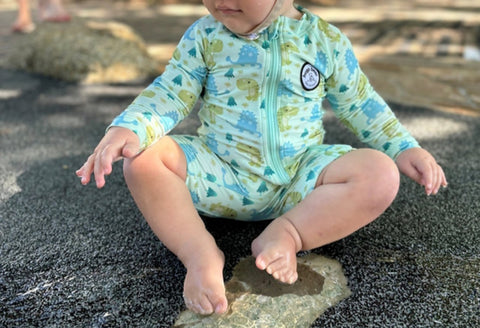 Baby/Toddler Swimsuit with Full-Length Zip - Jesse SS24