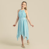 Angelene Panelled Dress - Aqua SS25