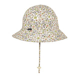 Girls Ponytail Bucket Sun Hat- Floret SS25