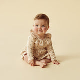Emily Floral Organic Ruffle Dress AW24
