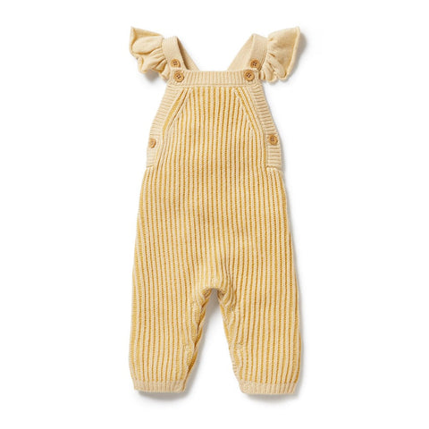 Dijon Knitted Ruffle Overall AW24