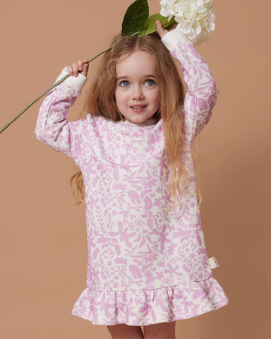 Lavender Drop Waist Sweater AW25