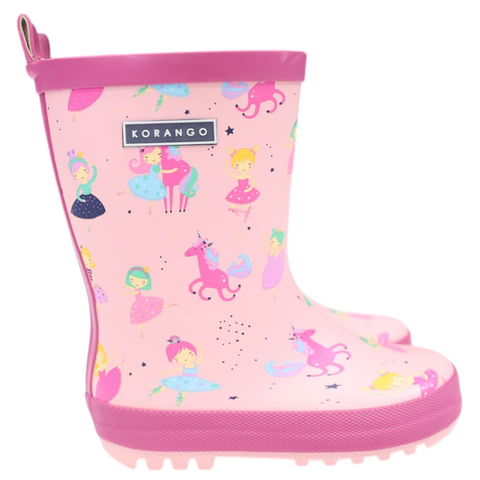 Dancing Unicorn Gumboot Pink AW25