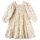Golden Cherry Tiered Dress AW26