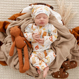 Cowboys Organic Snugglesuit Convertible Romper