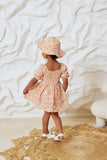Spring Blossom Shirred Dress SS24