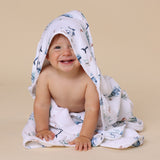 Ocean Organic Hooded Baby Towel SS24