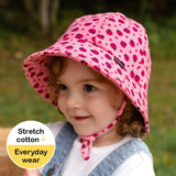 Girls Toddler Bucket Sun Hat- Ladybug SS25