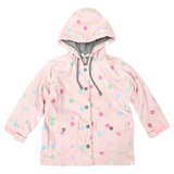 Colour Change Polkadot Raincoat Pink AW25
