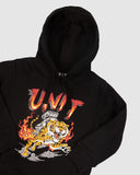 Blitz Kids Fleece Hoodie- Black AW25