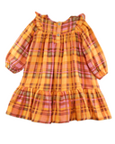 Rainbow Tartan Woven Dress AW26