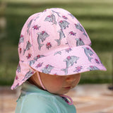 Girls Swim Legionnaire Flap Beach Hat- Dolphin SS25