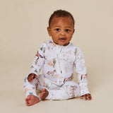 Wild Horses Organic Snugglesuit Convertible Romper