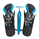 AFL - Port Adelaide Power Regular Thongs + Additional Straps