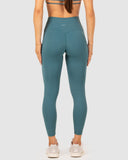Flow Ladies Leggings- Jade Blue SS25