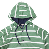 Colour Change Stripe Raincoat Green AW25