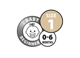 BIBS Colour- Size One | Cloud 2 pack