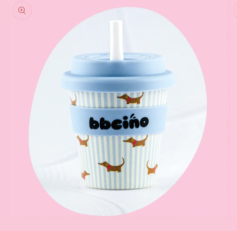 Dash in Blue babycino cup (120ml)