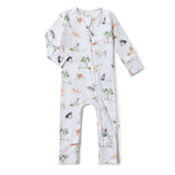 Dog Park Organic Snugglesuit Convertible Romper AW26