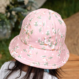 Girls Toddler Bucket Sun Hat- Quackers SS25