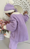 Chunky Knit Jumper- Lilac AW26