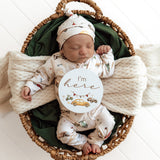 Vintage Cars Organic Snugglesuit Convertible Romper AW26