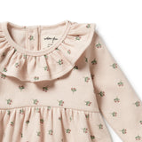 Emily Floral Organic Ruffle Dress AW24