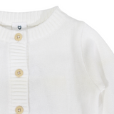 Cardigan White SS25