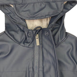 Plain Raincoat Navy AW25