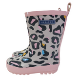 Leopard Print Gumboot Nimbus Cloud AW24