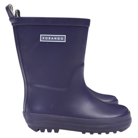 Plain Gumboot Navy AW25