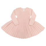 Knit Swing Dress Pink AW25