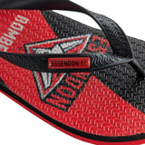 AFL - Essendon Bombers Regular Thongs + Additional Straps