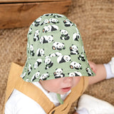 Boys Toddler Bucket Sun Hat- Panda SS25