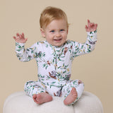 Eucalypt Organic Snugglesuit Convertible Romper AW26