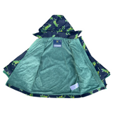 T-Rex Terry Towelling Lined Raincoat Peacoat AW24