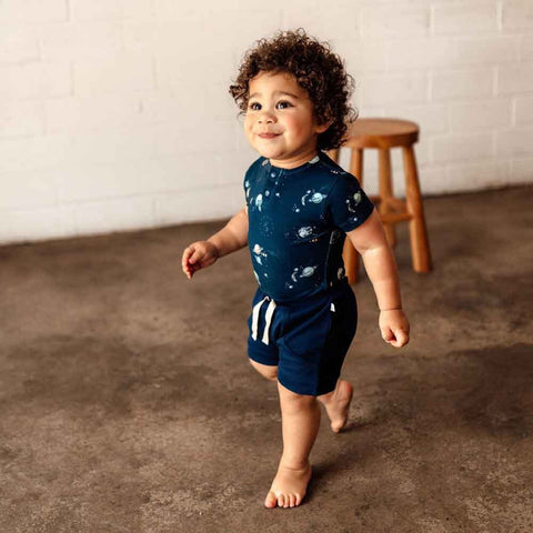 Milky Way Short Sleeve Organic Bodysuit SS22