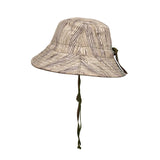 Heritage Explorer Boys Kids Reversible Sun Hat- Bark/ Olive