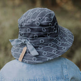 Heritage Explorer Boys Kids Reversible Sun Hat Crew/ Steel