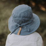 Heritage Explorer Boys Kids Reversible Sun Hat Crew/ Steel
