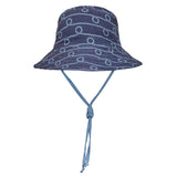 Heritage Explorer Boys Kids Reversible Sun Hat Crew/ Steel
