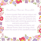 Petite Fleur BunBun Charm Bracelet