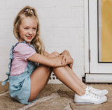 Chambray Frilly Playsuit